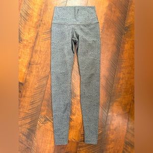 Lululemon athletica grey animal print leggings